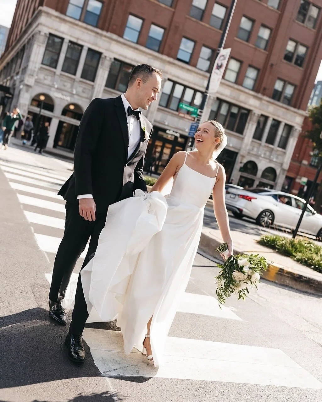 Morgan + Austin got married two months ago + a day (!) on the most perfect September Saturday in the West Loop.  They were engaged for over a year and a half so it was the perfect celebration of their love and all the work they put into their wedding