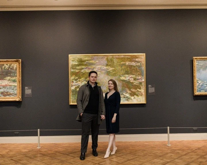 Today, S+G get married at the stunning @universityclubofchicago.  We have been designing and dreaming of this day for a year (or more!) and I can't wait to see their romantic, cozy, delicate, and extremely thoughtful wedding with you.  I (Olivia) am 