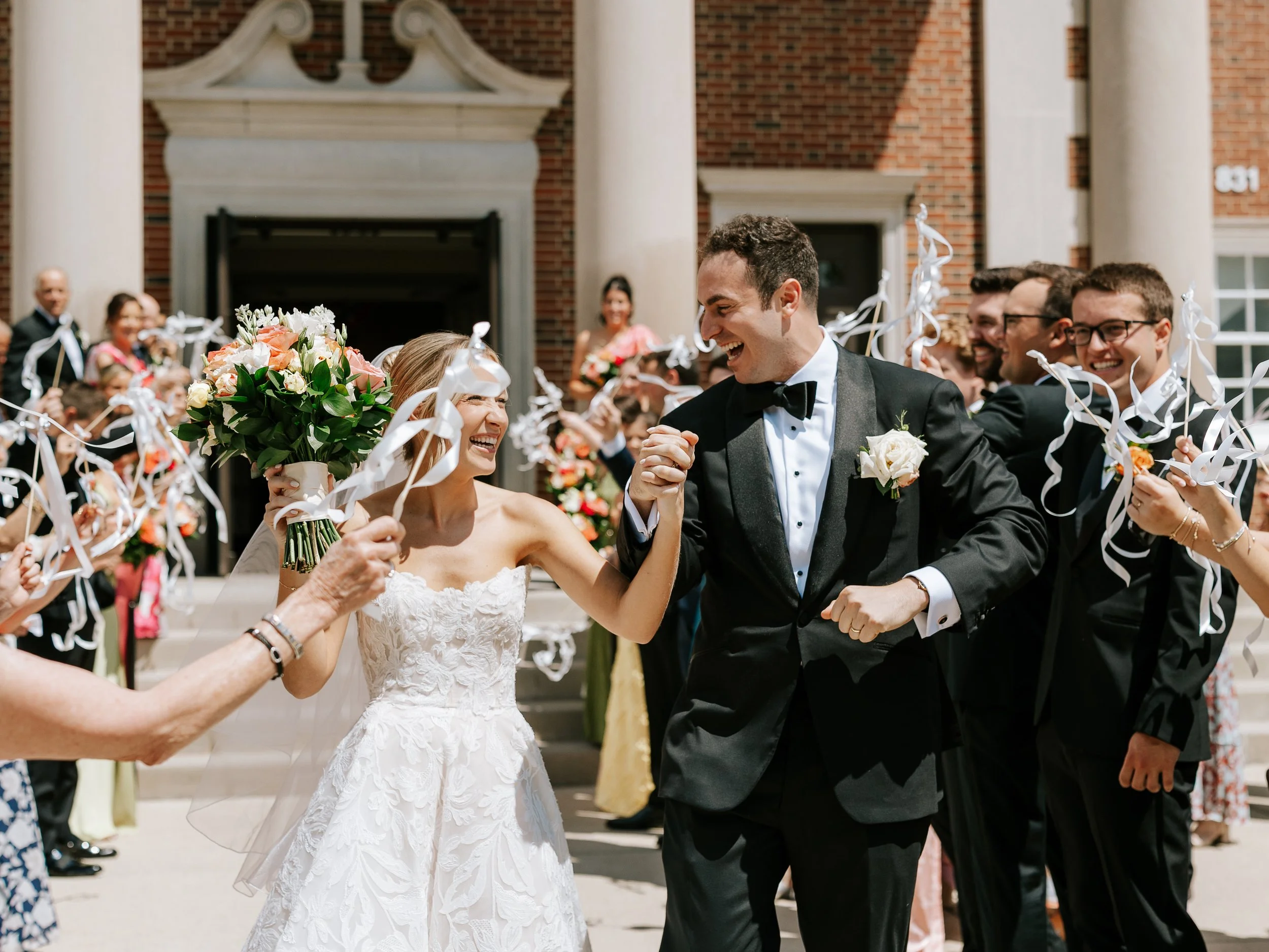 Megan + Sam - Joyful, Colorful, Quintessential Summer Wedding