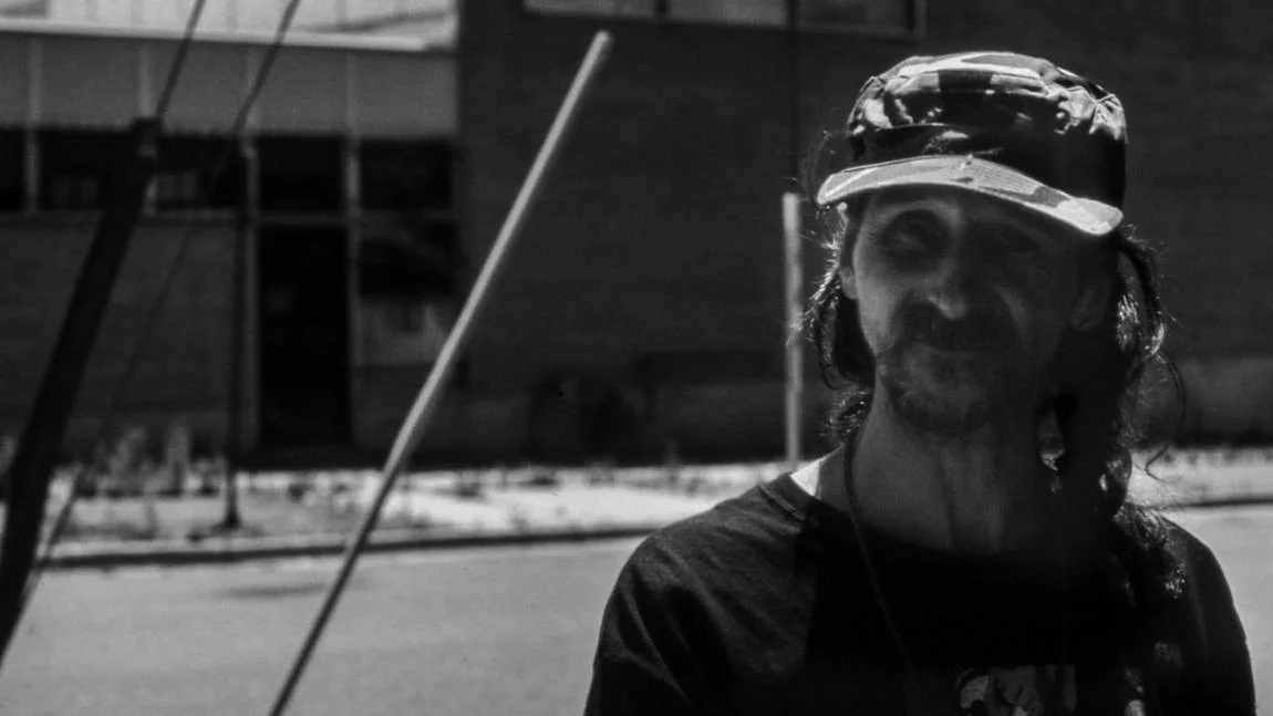 "So many of these people could be contributing to society," said Susan Sarandon. "It's all about imagining possibility." Pictured is Mark on the streets of Denver. (photo credit: Donato Bragagnolo)