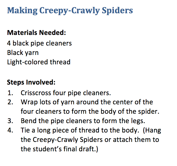 Creepy Crawly Spiders with Shurley ENglish.png