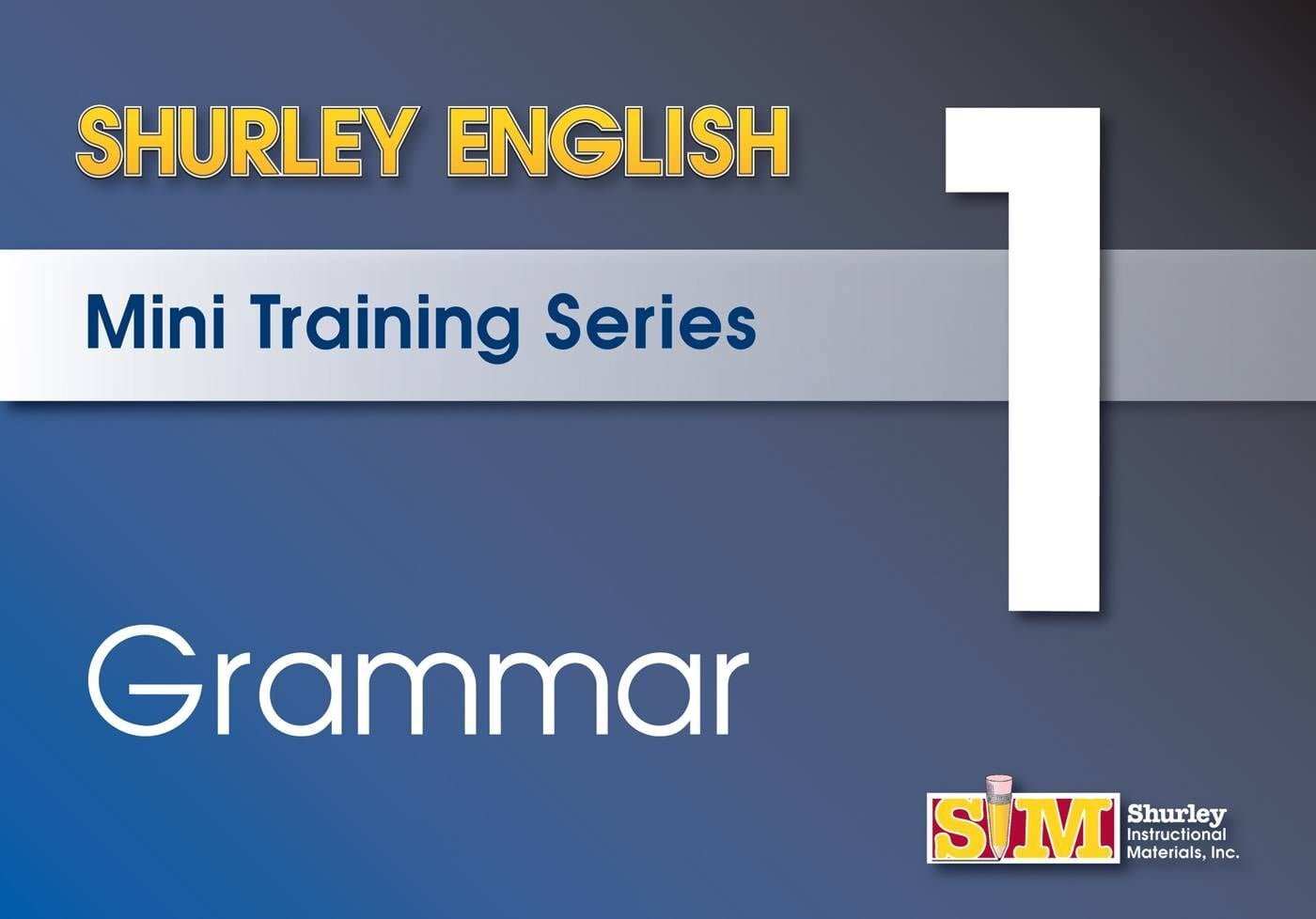 📢 Shurley English Webinar Alert
✅ Mini Training Series Part 1: GRAMMAR
⏰ 05/16/23 @ 12:00 p.m. CDT
🎟 https://attendee.gotowebinar.com/register/1691126280236045143

As we near the end of the school year, opportunities for professional development ar