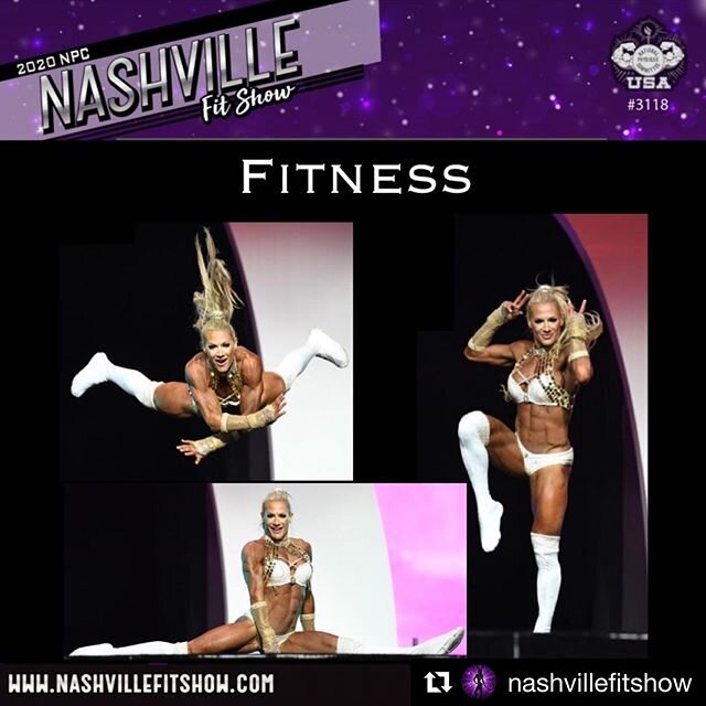 #Repost @nashvillefitshow
・・・
✨NPC Judging Criteria &mdash; Fitness✨ .
.
The Official NPC Judging Criteria for Fitness is based solely on a 2 minute routine.

It must include 4 Mandatory moves:
Splits
Push Up
Straddle Hold
High Kick

The routine is j