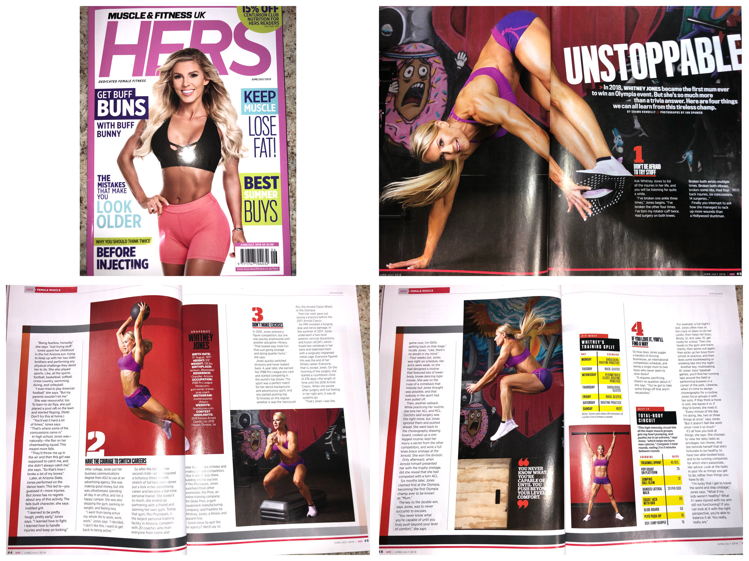 Muscle and Fitness UK HERS / June-July 2019
