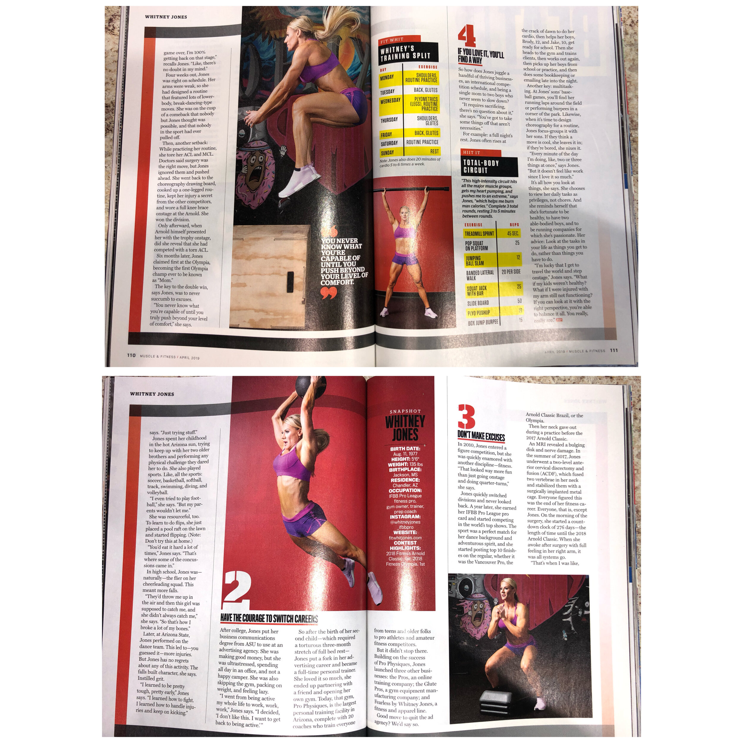 Muscle and Fitness / April 2019