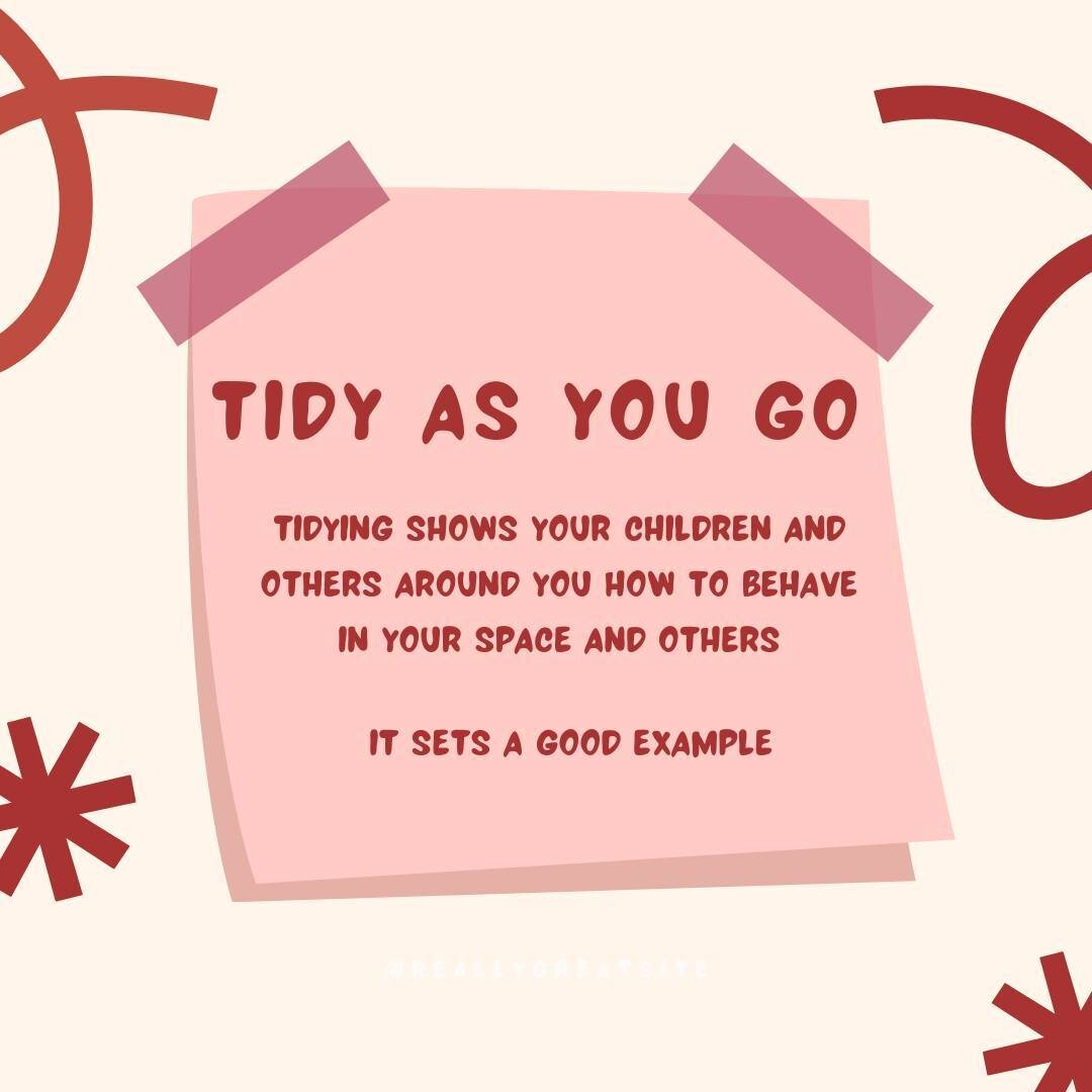 Tidying as you go &ndash; a magical touch that transforms chaos into calm. ✨ Share your tidy secrets below! 👇 #TidyUp #DailyHabits