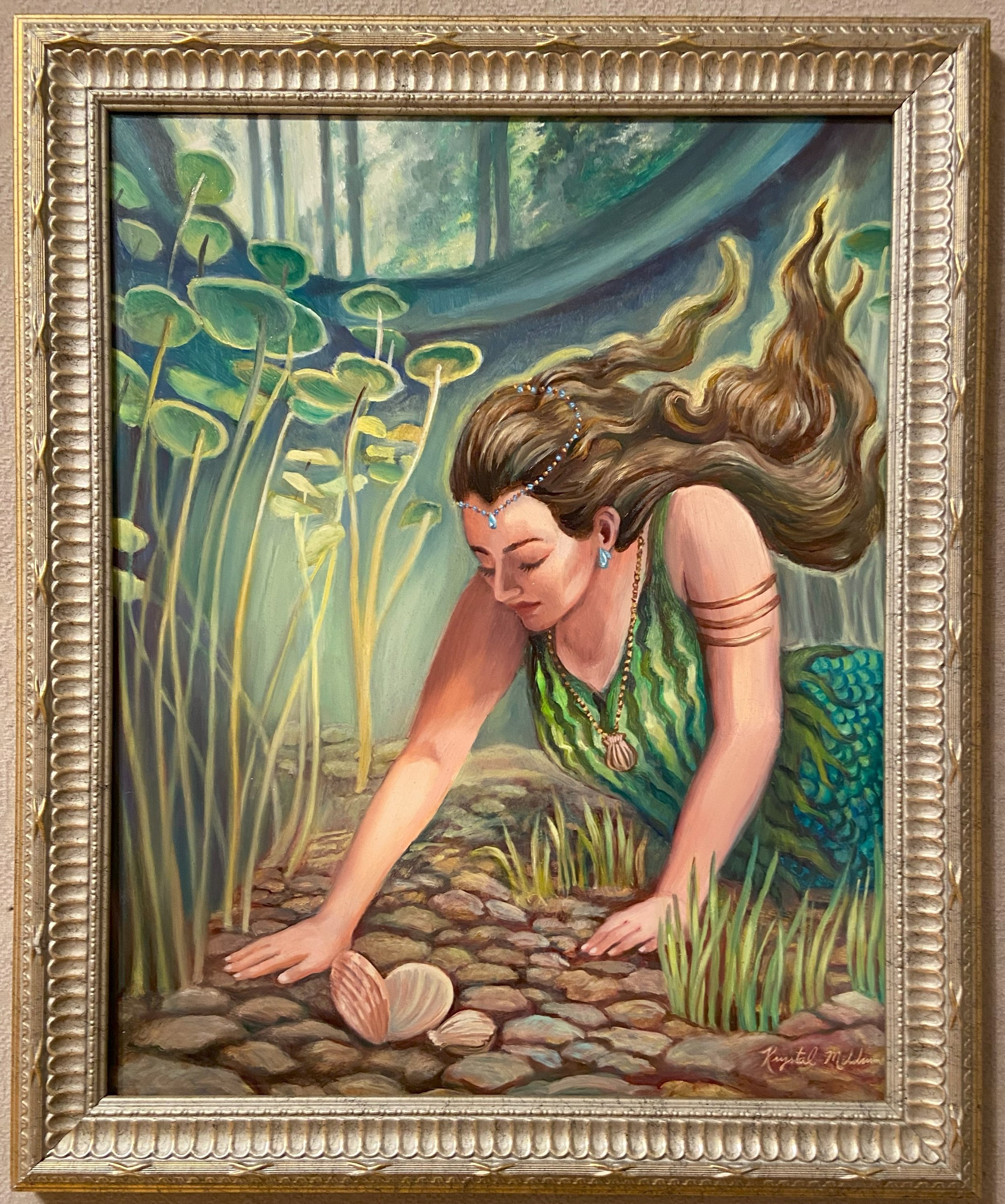 The mermaid's gift framed.jpg