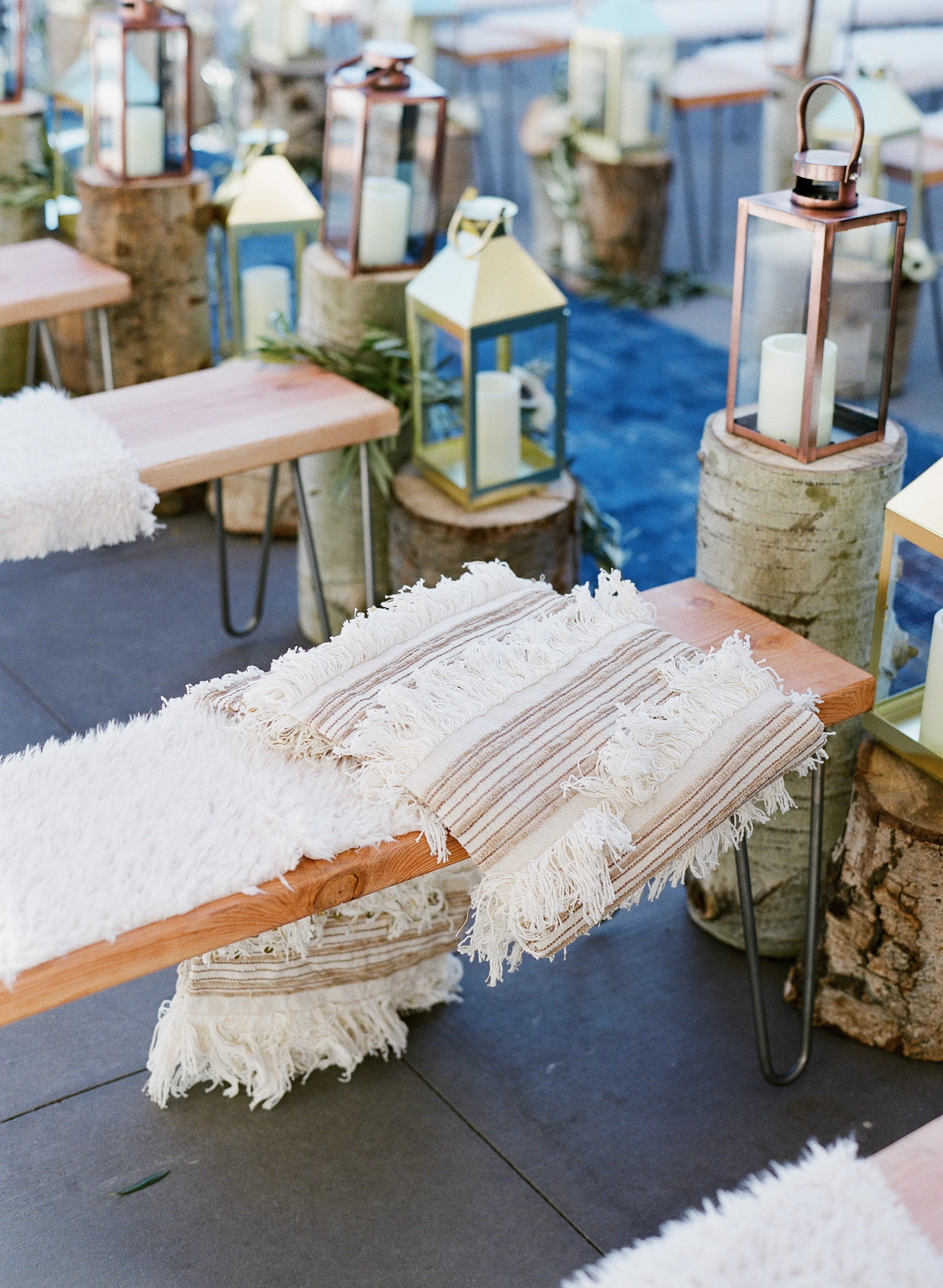 Cozy Ceremony vibes. Photo by the talented Lacie Hansen