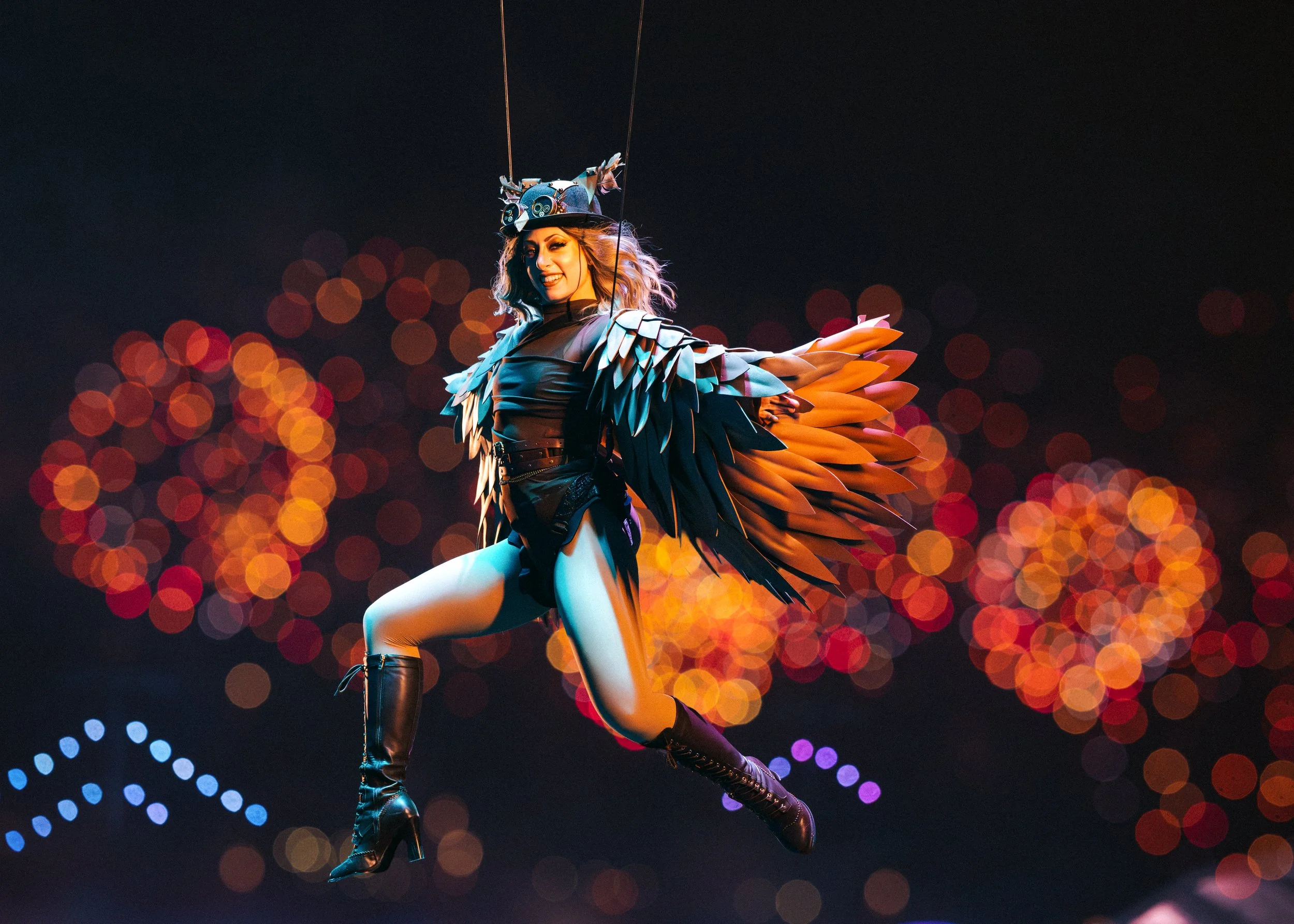 EDC Las Vegas 2026 Aerial Performer