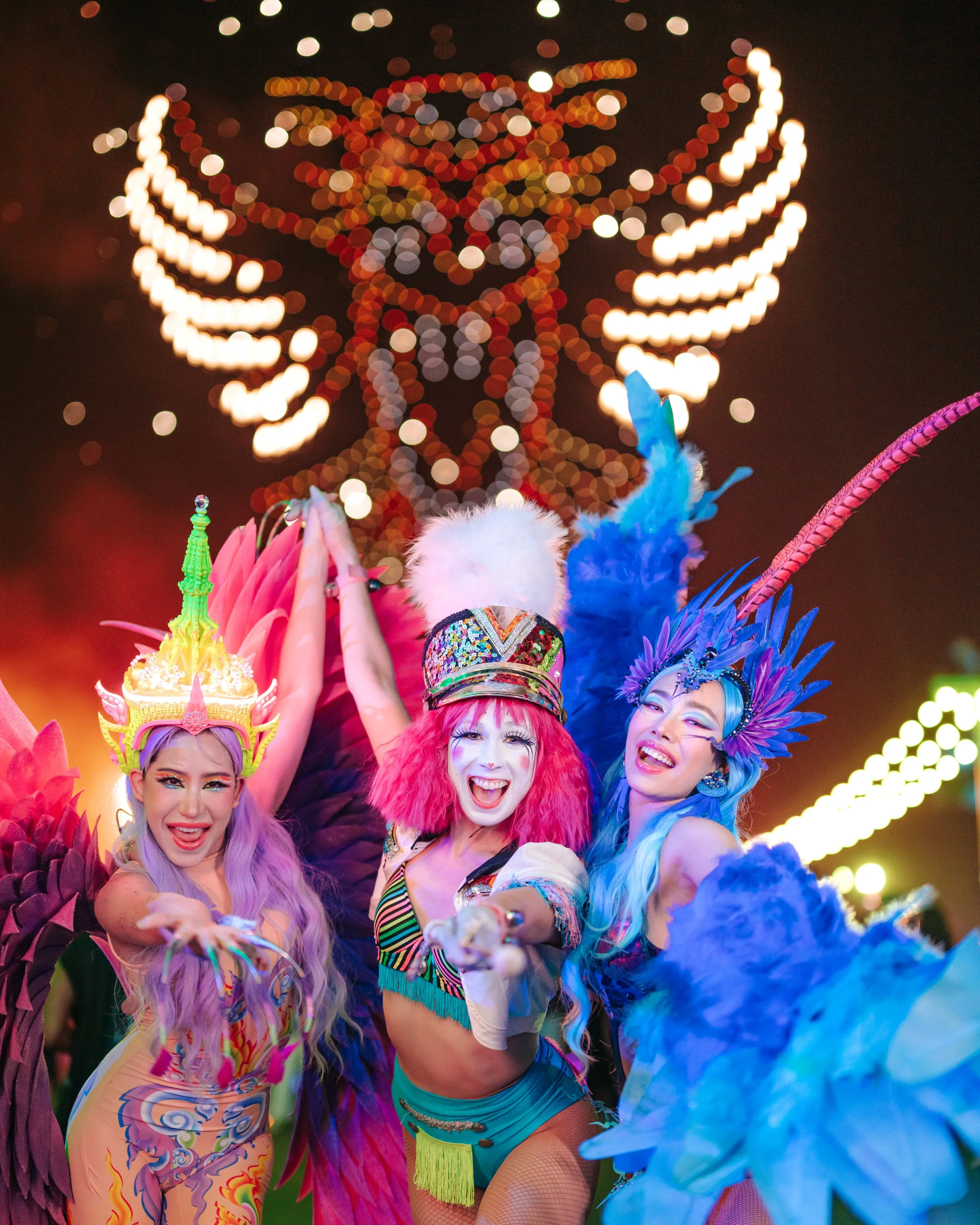 EDC Thailand's costumed cast members