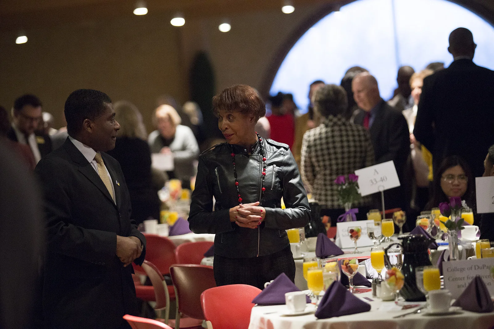 Annual MLK Breakfast of College of DuPage/Benedictine University. Photo by COD Newsroom / CC BY 2.0