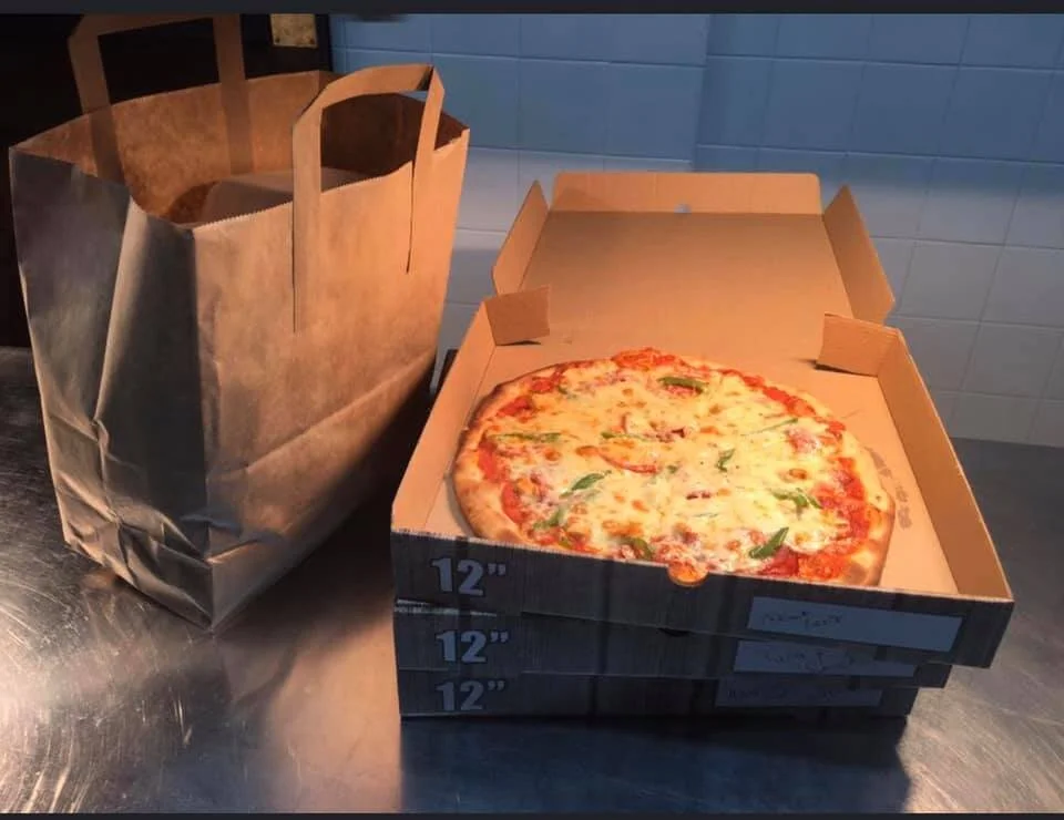 Takeaway available, pizza, burgers and more