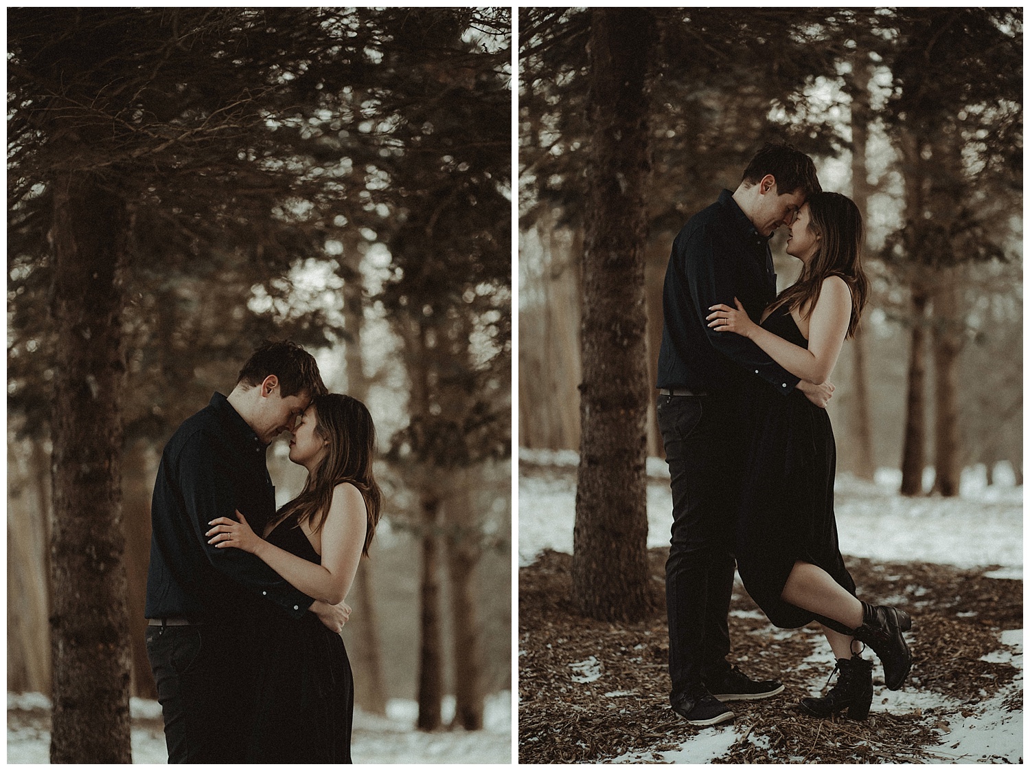 Katie Marie Photography | Hamilton Ontario Wedding Photographer | Hamilton Engagement Session | HamOnt | Dundas Peak | Dundas Ontario | Winter Engagement Session_0050.jpg