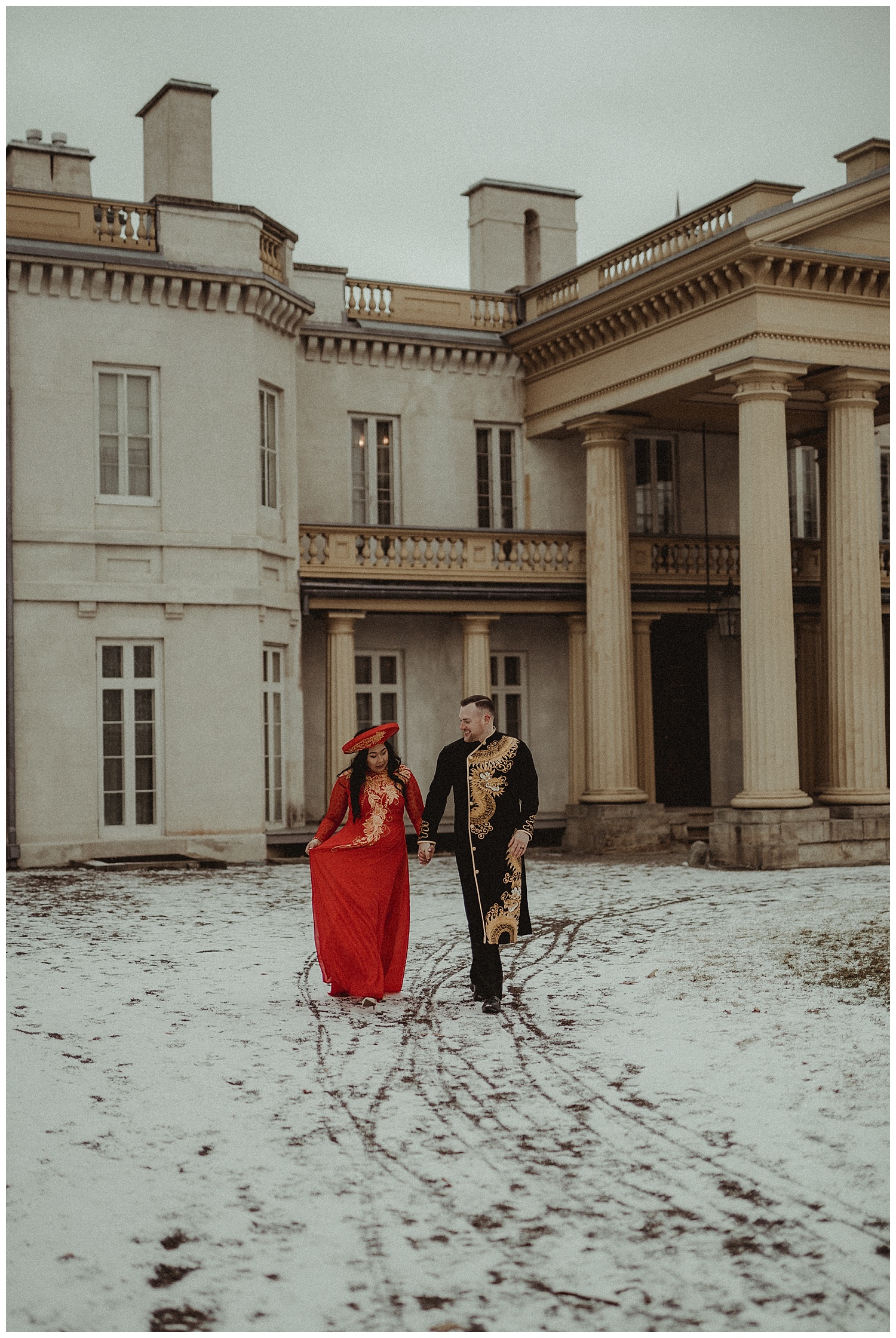 Katie Marie Photography | Hamilton Ontario Wedding Photographer | Hamilton Engagement Session | HamOnt | Vietnamese Engagement Session | Traditional Outfit Engagement Session | Dundurn Castle_0037.jpg