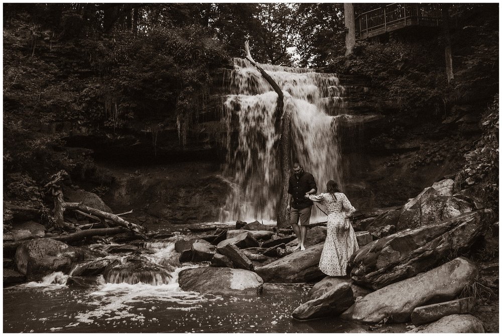 KatieMariePhotography_LaurenBryn_Hamilton Steamy Waterfall Forest Engagement Session_Hamilton Ontario Photographer_0040.jpg