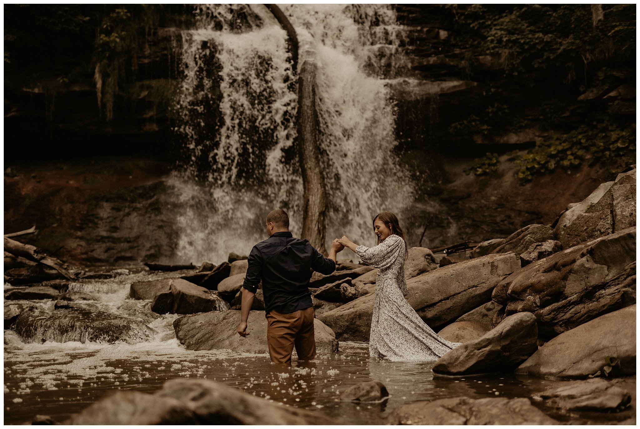 KatieMariePhotography_LaurenBryn_Hamilton Steamy Waterfall Forest Engagement Session_Hamilton Ontario Photographer_0051.jpg