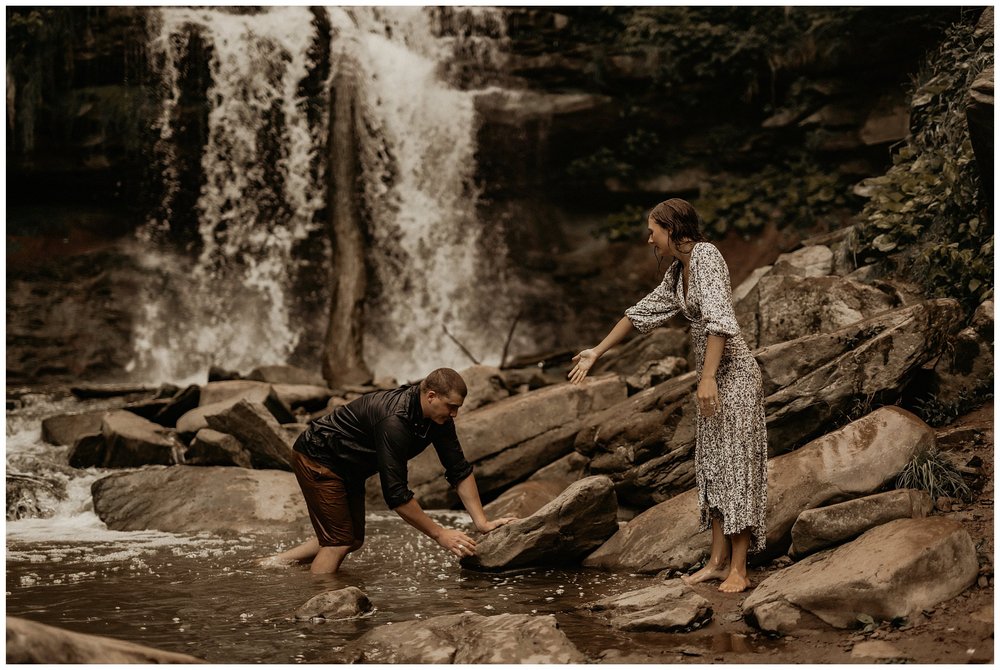 KatieMariePhotography_LaurenBryn_Hamilton Steamy Waterfall Forest Engagement Session_Hamilton Ontario Photographer_0070.jpg