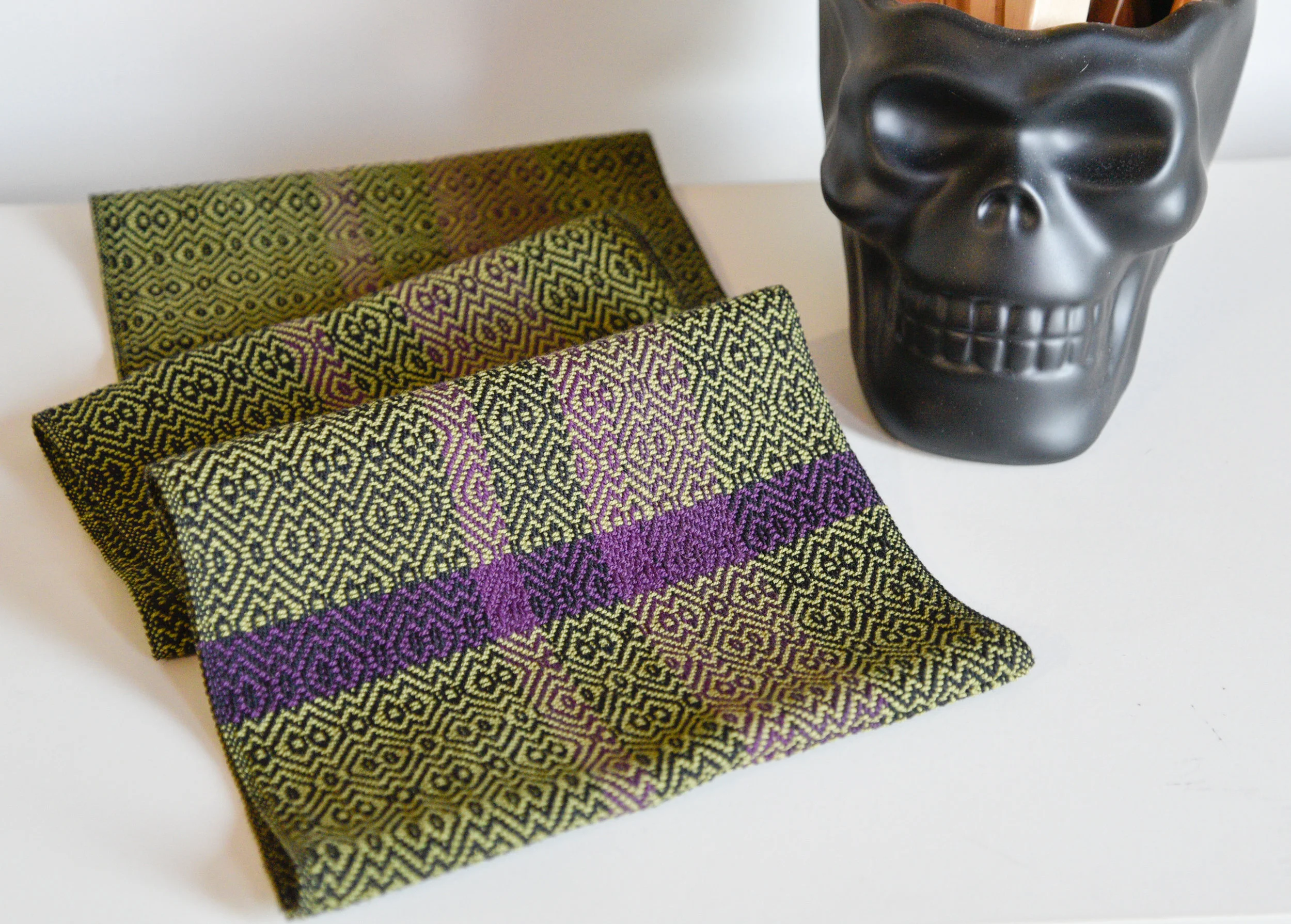 LuxeOlivePurpleHandwovenCottonScarf2.jpg