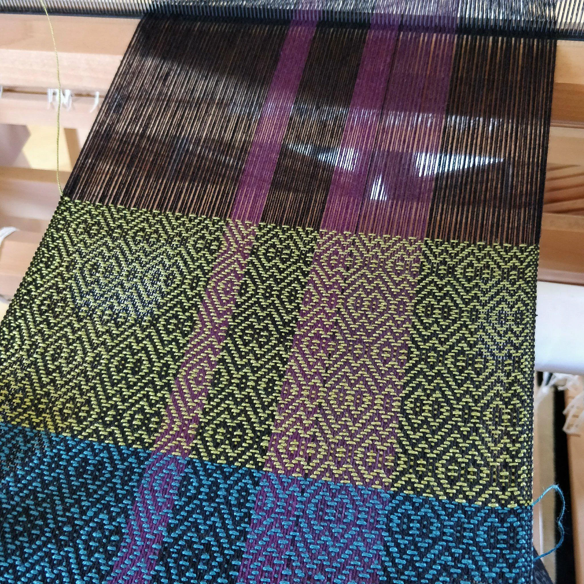 LuxeOlivePurpleHandwovenCottonScarf3.jpg