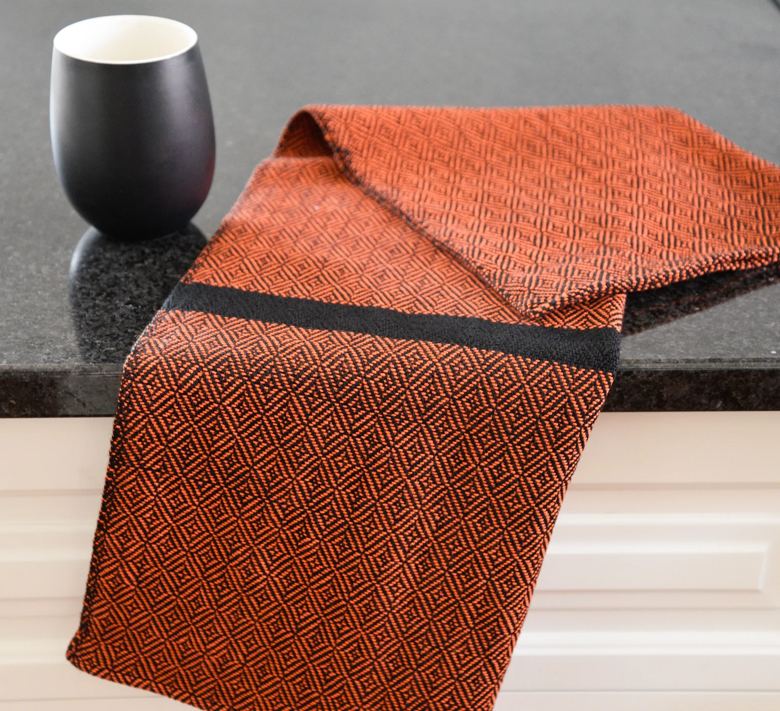 HandwovenCottonTeaTowel_TangerineGeometric.jpg
