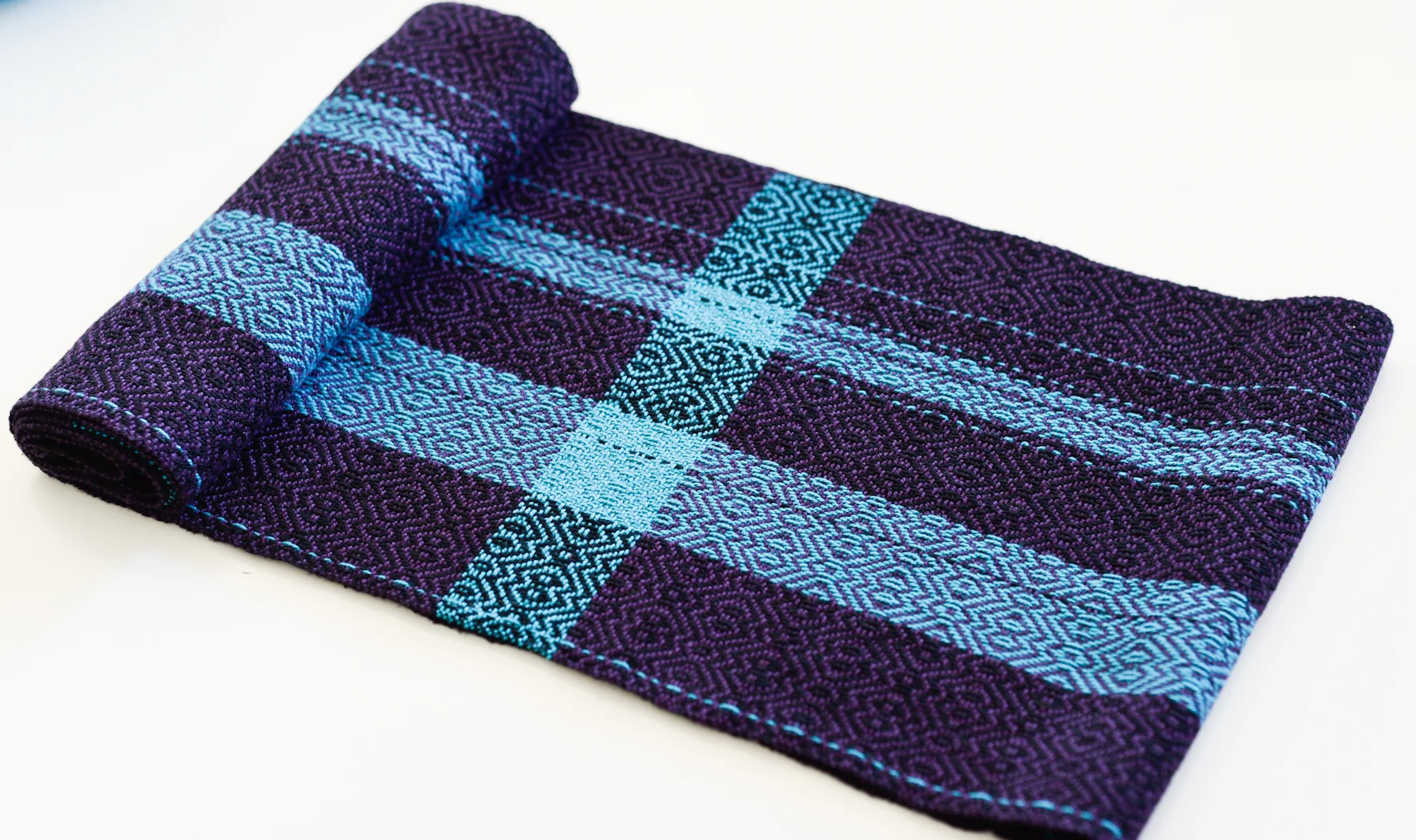 HandwovenCottonScarf_PlumTurquoiseShimmer2.jpg