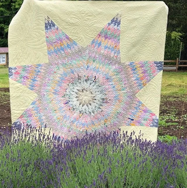 I wrote a blog post about growing as quilters and letting go of our perfectionism. You can read it on my website &mdash; linked in my profile! #quiltersgottaquilt #handiquilter #hqeducator #longarmquilting #vintagequilts #quiltsalvage