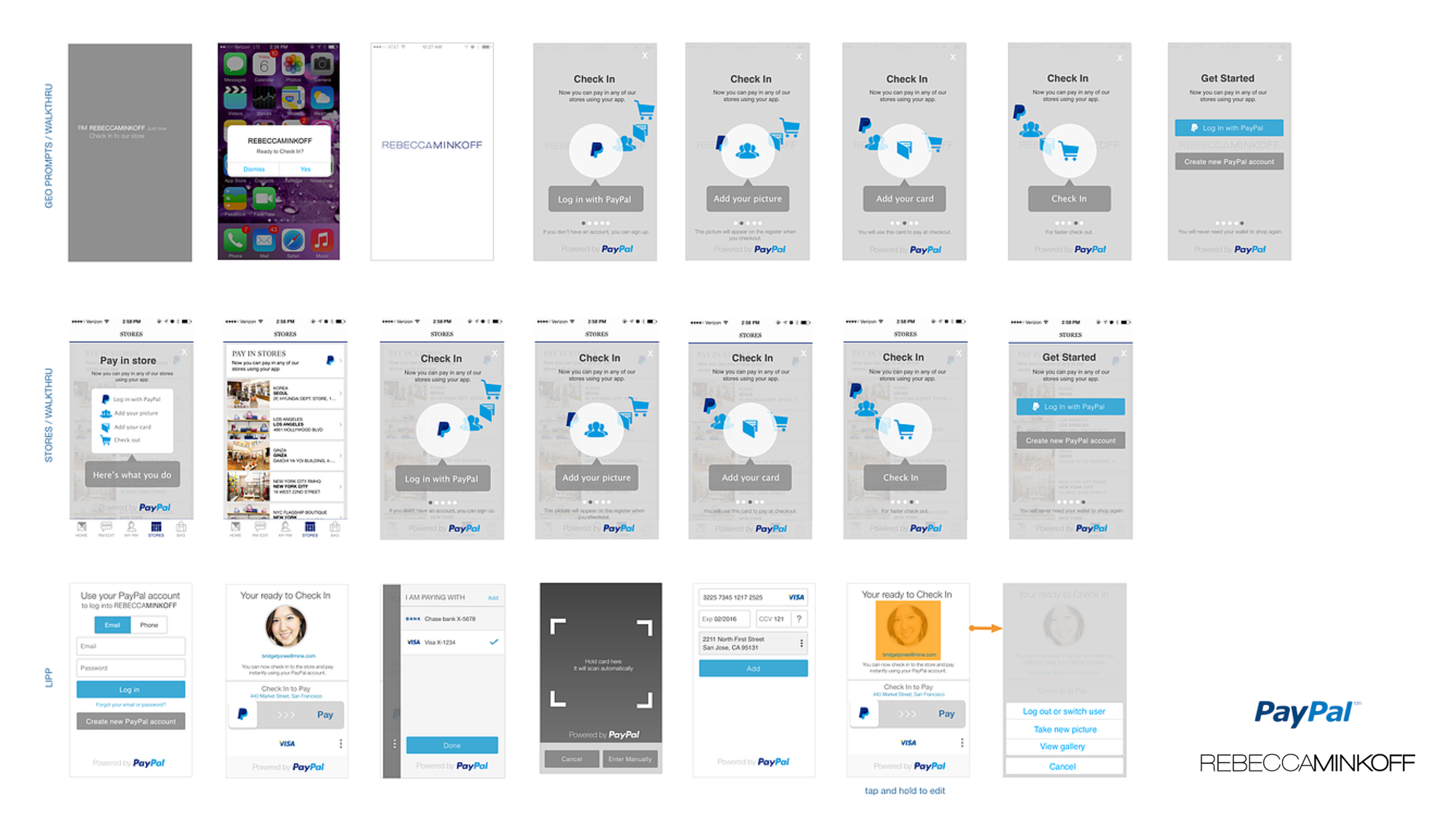 PayPal In Store Mobile Experience Screens 1.png