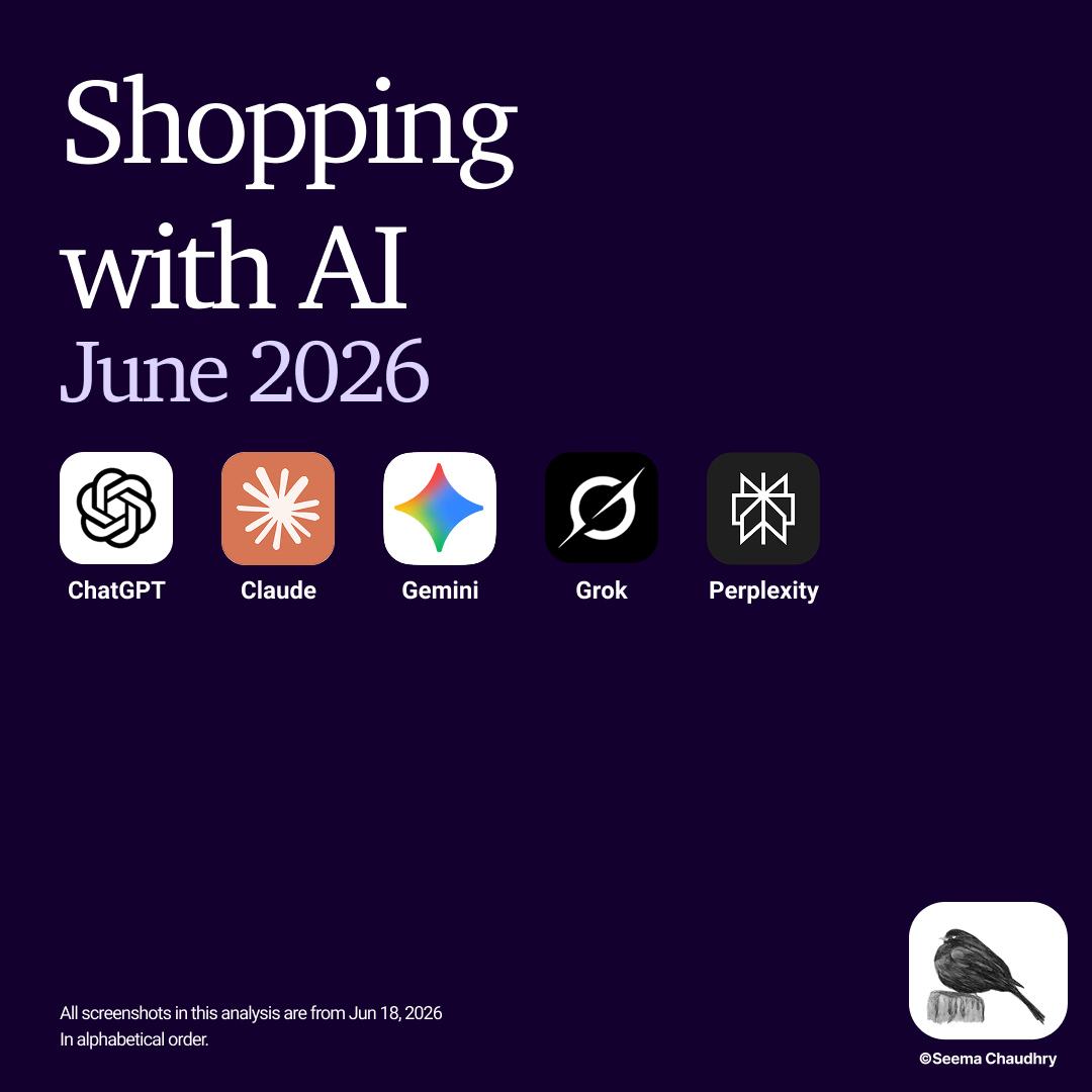 Shopping with AI 2026