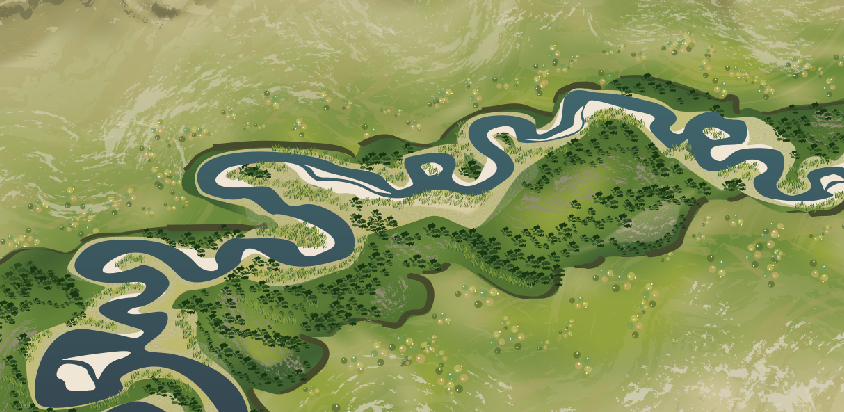 Meandering Stream