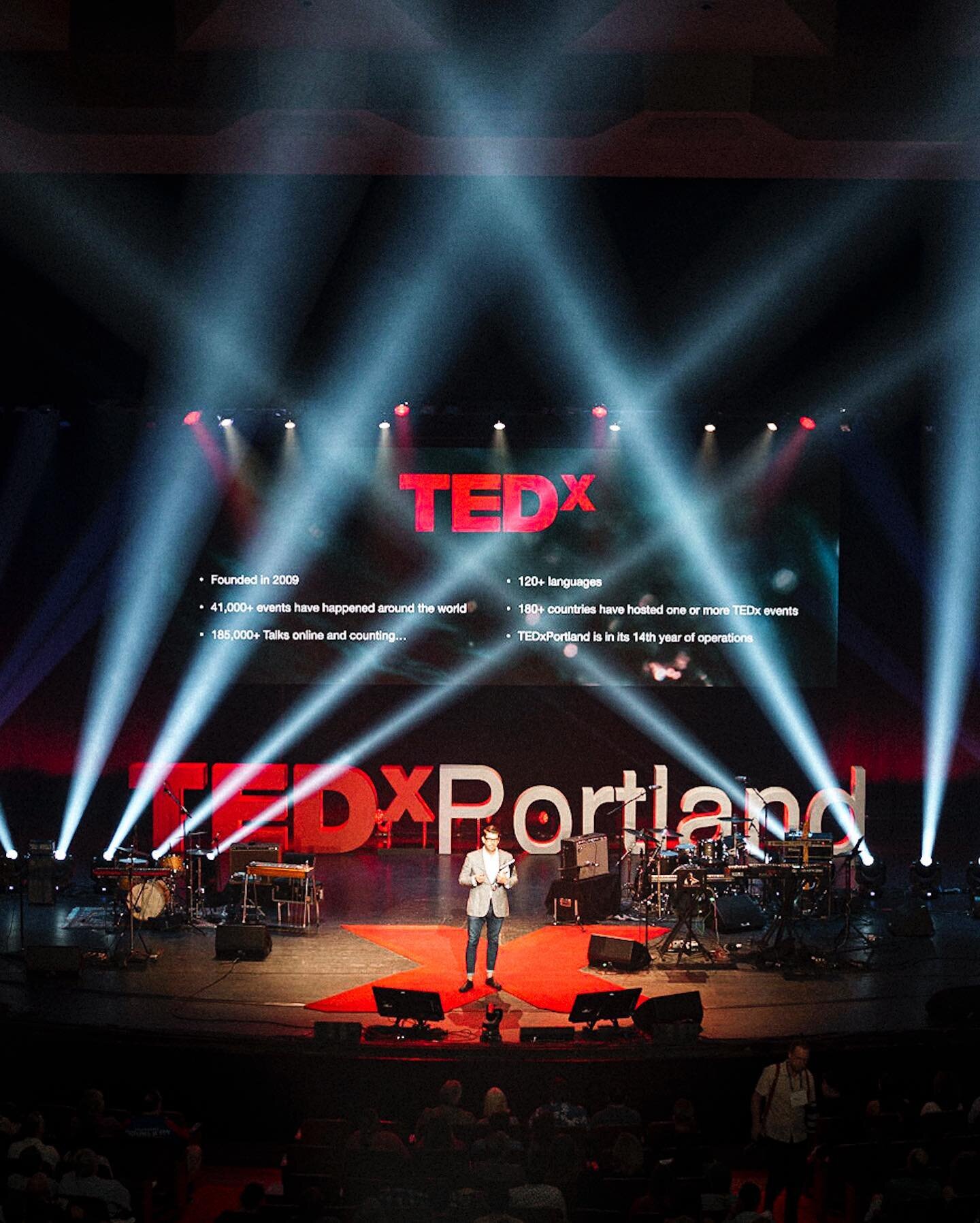 Story time 🤓
Someone important to me asked why Saturday&rsquo;s @tedxportland event was so meaningful to me. I wasn&rsquo;t able to answer right away, but the first response that popped into my head, and what I blurted out couldn&rsquo;t have been m
