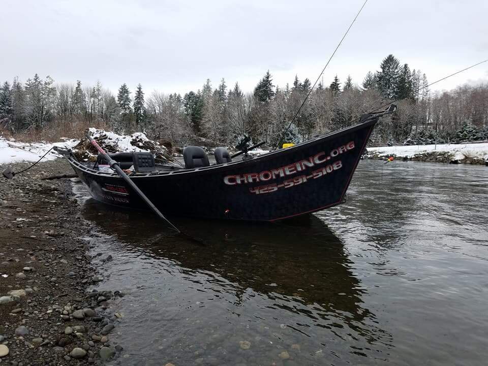 Satsop River-Fishing Boat-Washington State Fishing Guides