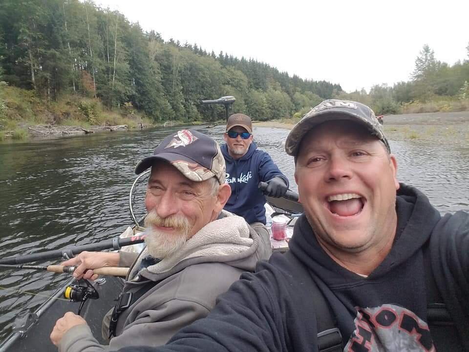 Joe, Mike &amp; Scott Humptulips River-Steelhead Fishing
