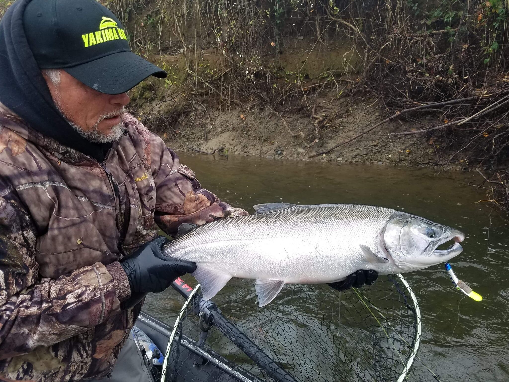 Scott Crawford Satsop River Salmon Fishing 