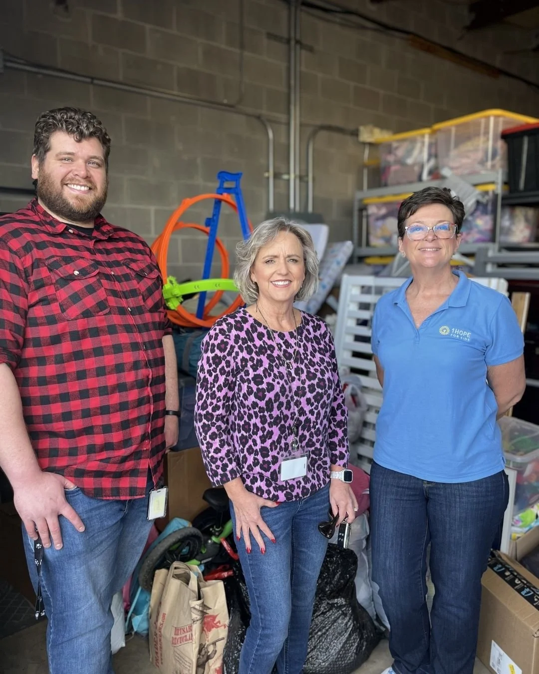Local small business volunteers at New Braunfels Foster Closet.jpg