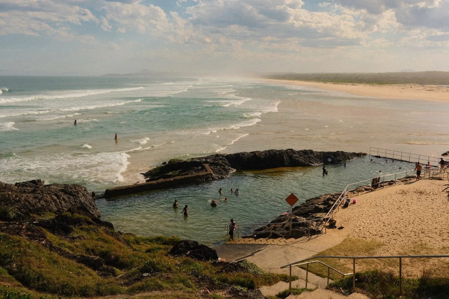 One of my favourite little places on this road trip, Sawtell and its rock pool. Love Australian summer holidays, living with messy salty hair and dressed for the beach almost every day.