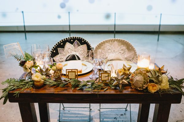 bride and grooms table