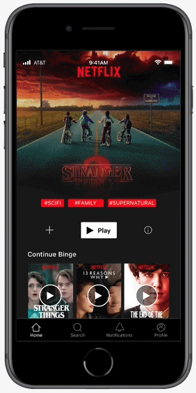 Sending invite to another subscriber who’s online to join a Screening Room.