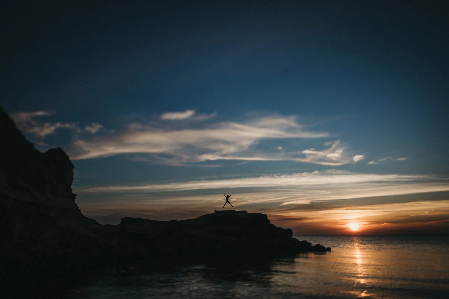 Starjumps by the sea