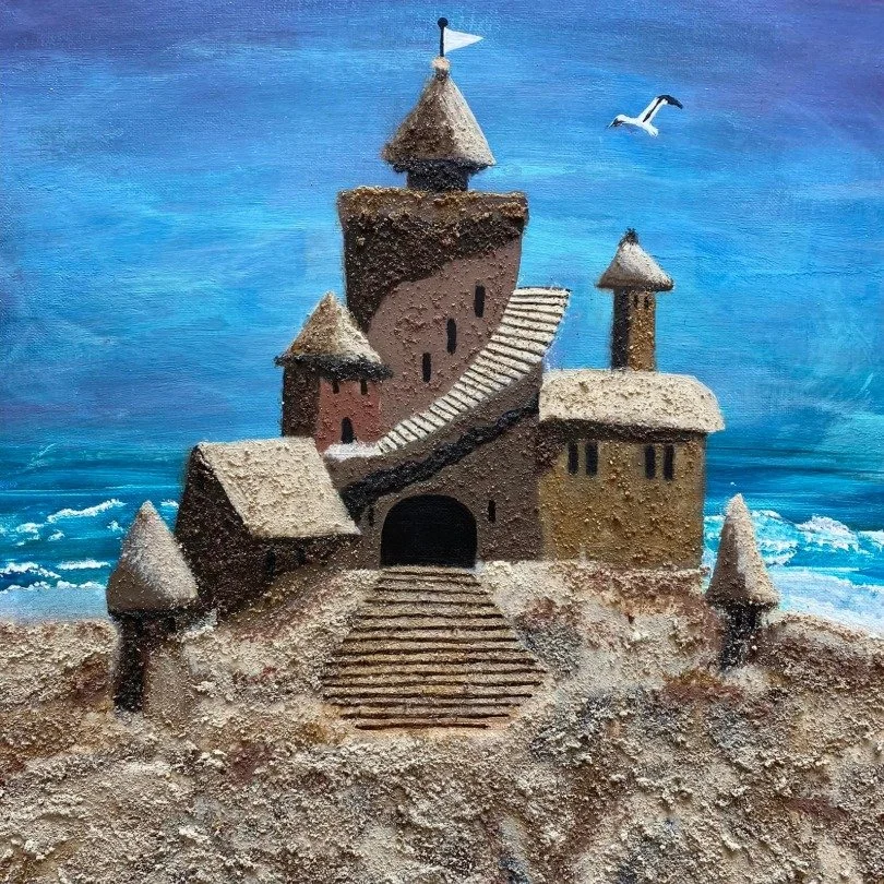 Fun Friday: Sandcastle Canvas