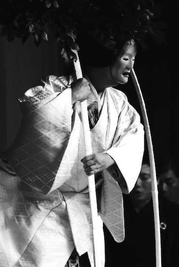 『求塚』 後シテ 粟谷明生(平成24 年10 月14 日 粟谷能の会) 撮影:青木信二