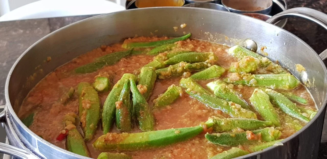 thumbnail_Adding Okra and water.jpg