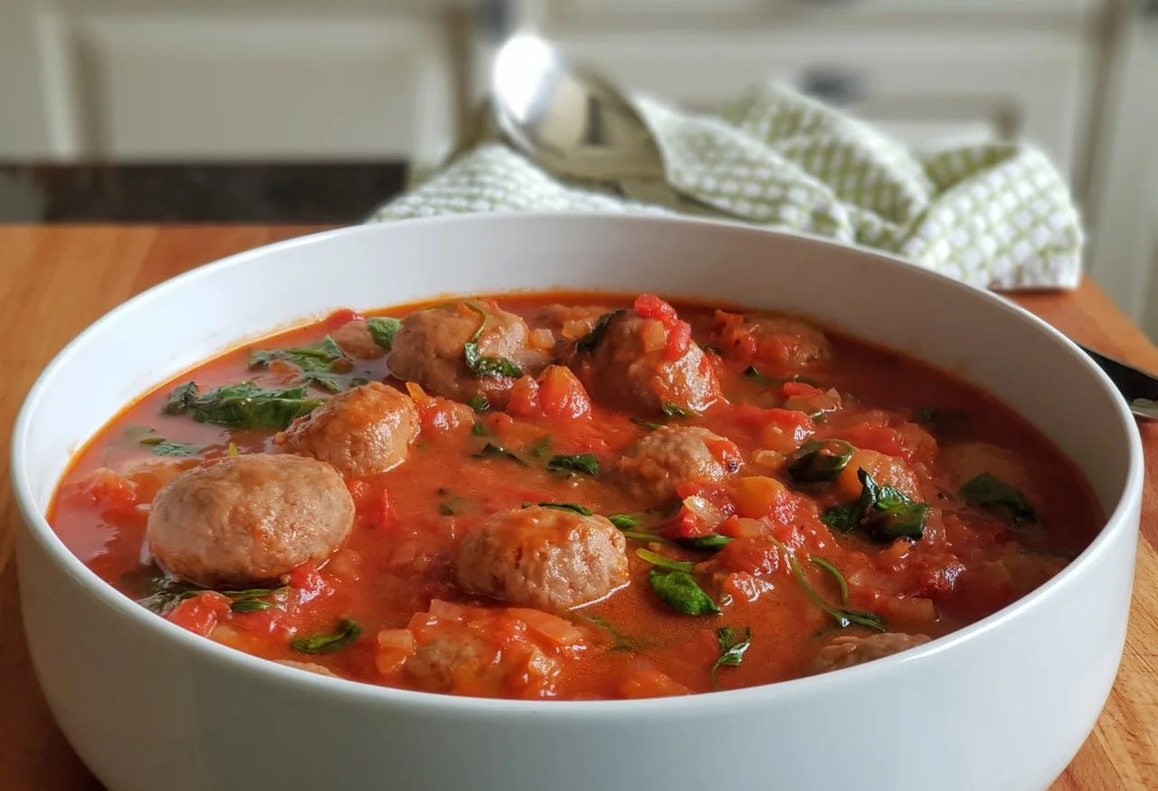 يخنة كبة الارز الخالية من الغلوتين