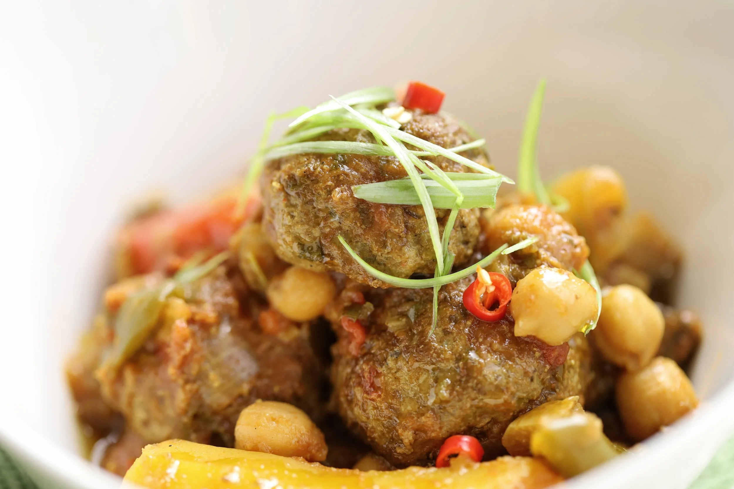 طاجين الكفتة و الخضار