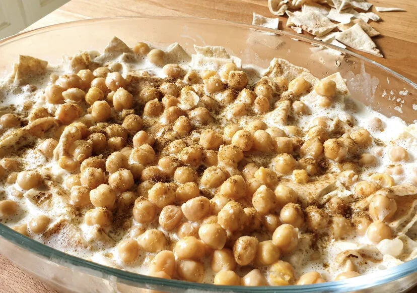 Fattet zait al shamiyeh