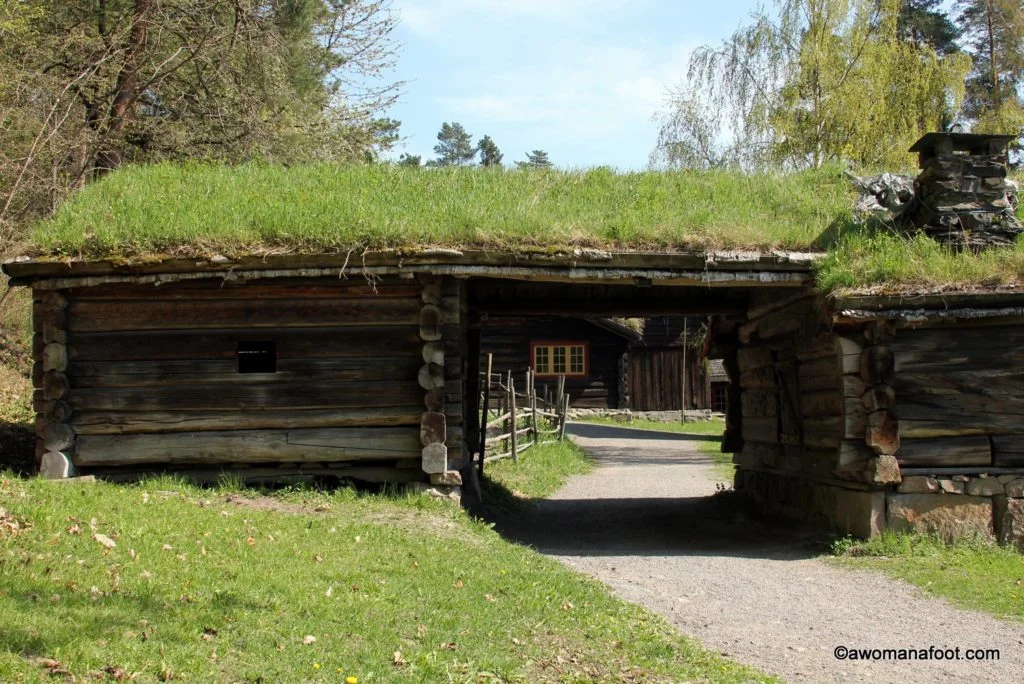 Norsk Folkemuseum - a picturesque open-air museum you must see when visiting Oslo! Learn about the land's history and diverse traditions. What to do in Oslo | Must-see in Oslo | City Travel | Best European destinations | #Oslo #Museum #Travel #Norway #Folklore #History awomanafoot.com