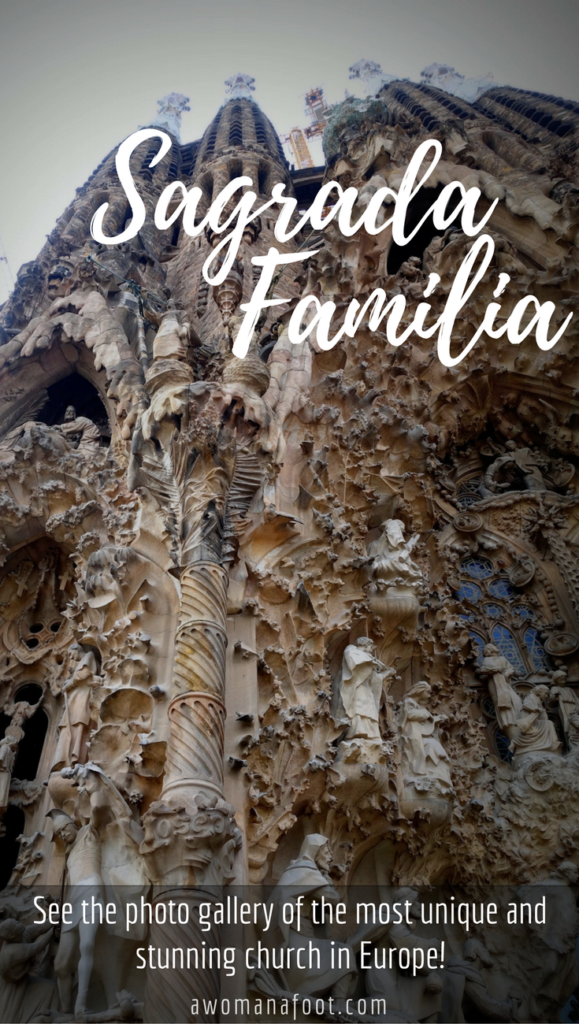 Sagrada Familia: see the gallery of the most unique and stunning church in Europe! Barcelona, Spain | Gaudi | what to see in Barcelona | Best in Barcelona | Is it worth to see Sagrada Familia? | Awomanafoot.com
