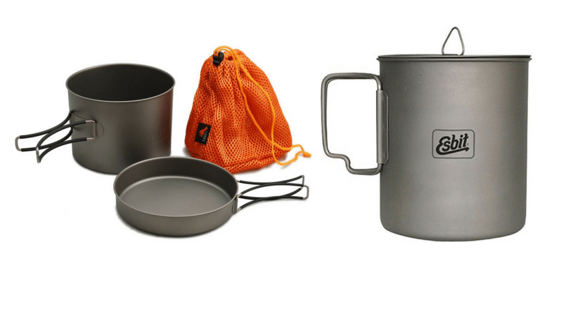 Aluminum or Steel? Or maybe titanium? A whole set or individual pots? Learn all you need about the various camping cookware to choose what you need! awomanafoot.com camping | hiking | camp kitchen | camping dishes | backpacking |