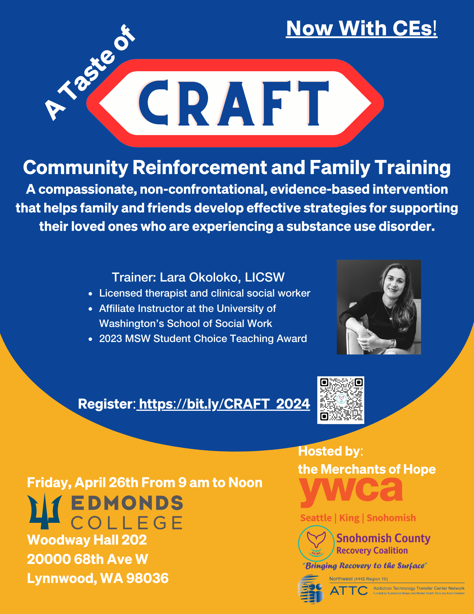 FREE In-person "taste of CRAFT" intro to CRAFT workshop