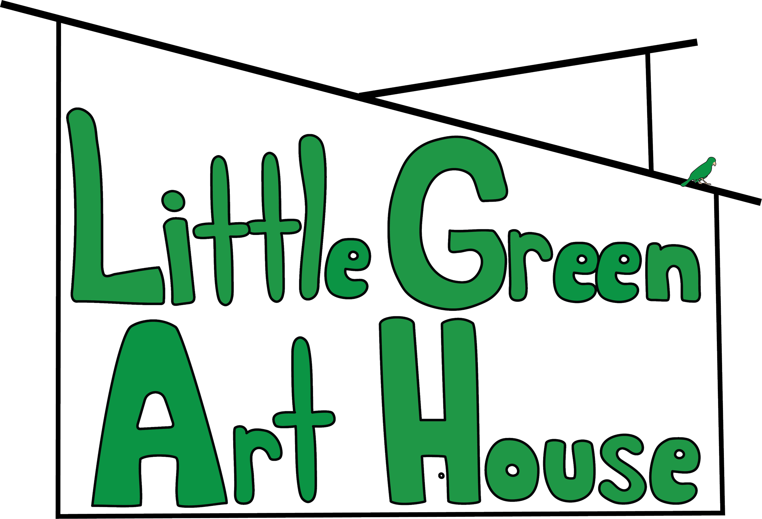  Little Green Art House logo 