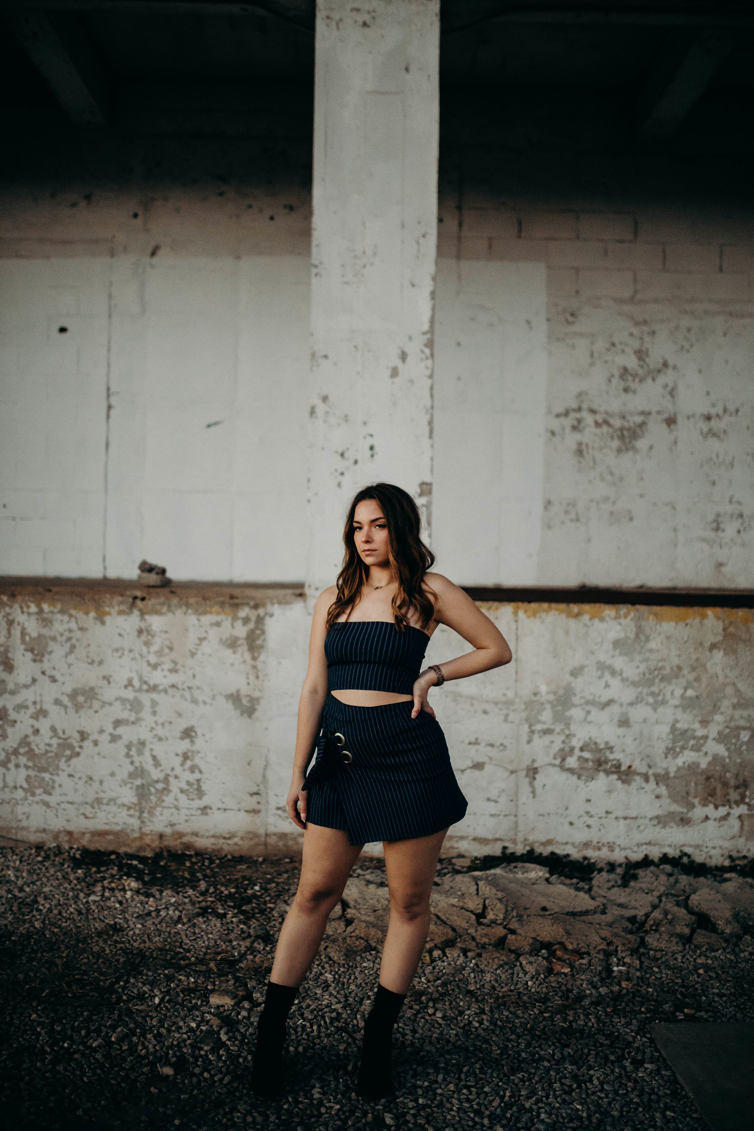 Matching Top and Wrap Skirt - Sarah Gorden